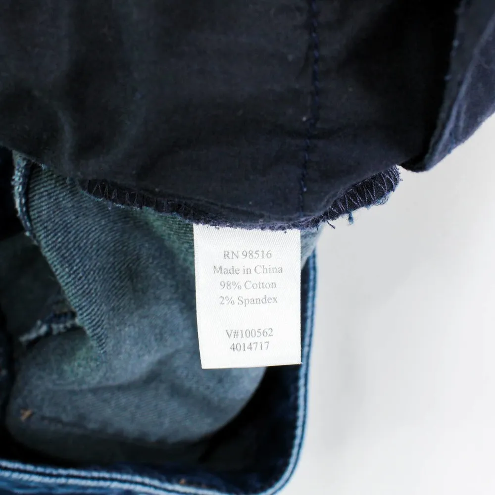 COLDWATER CREEK Blue Dark Wash Bootcut Stretch Jeans - Image 9