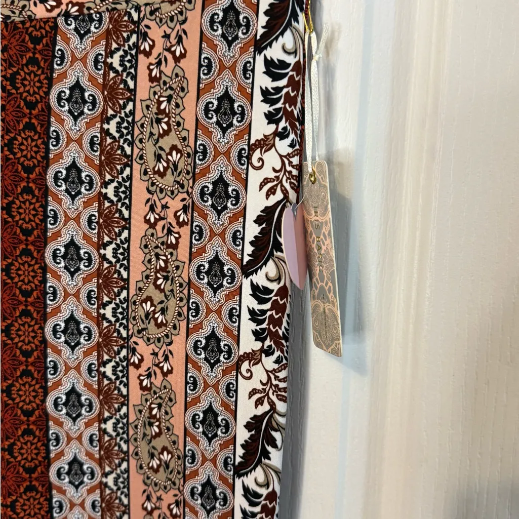 Iris Multicolor Patterned Flare Pants - Image 2