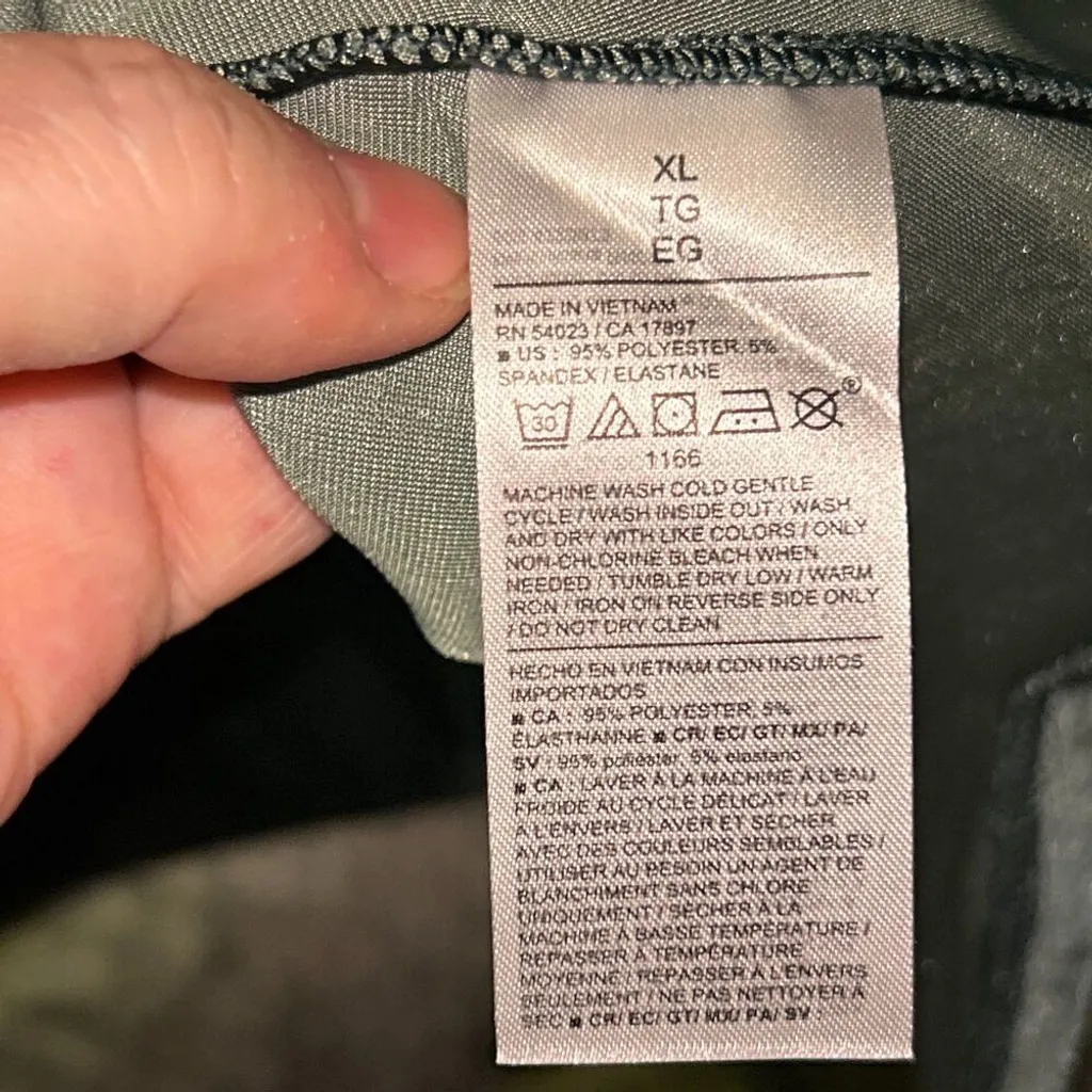 Old Navy Velvet Dress Women's Large Bottle Green Ruched - Image 5