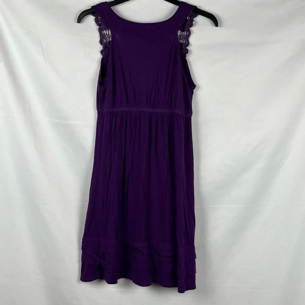 Bluheaven Purple Lace Tank Sundress Small - Image 4