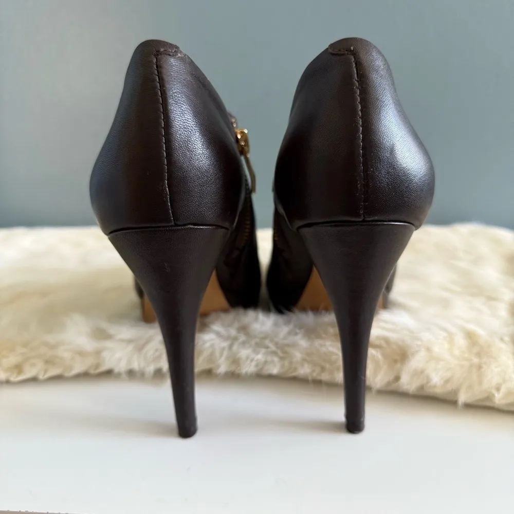 Women’s Elvin Platform Leather Bootie - Image 8