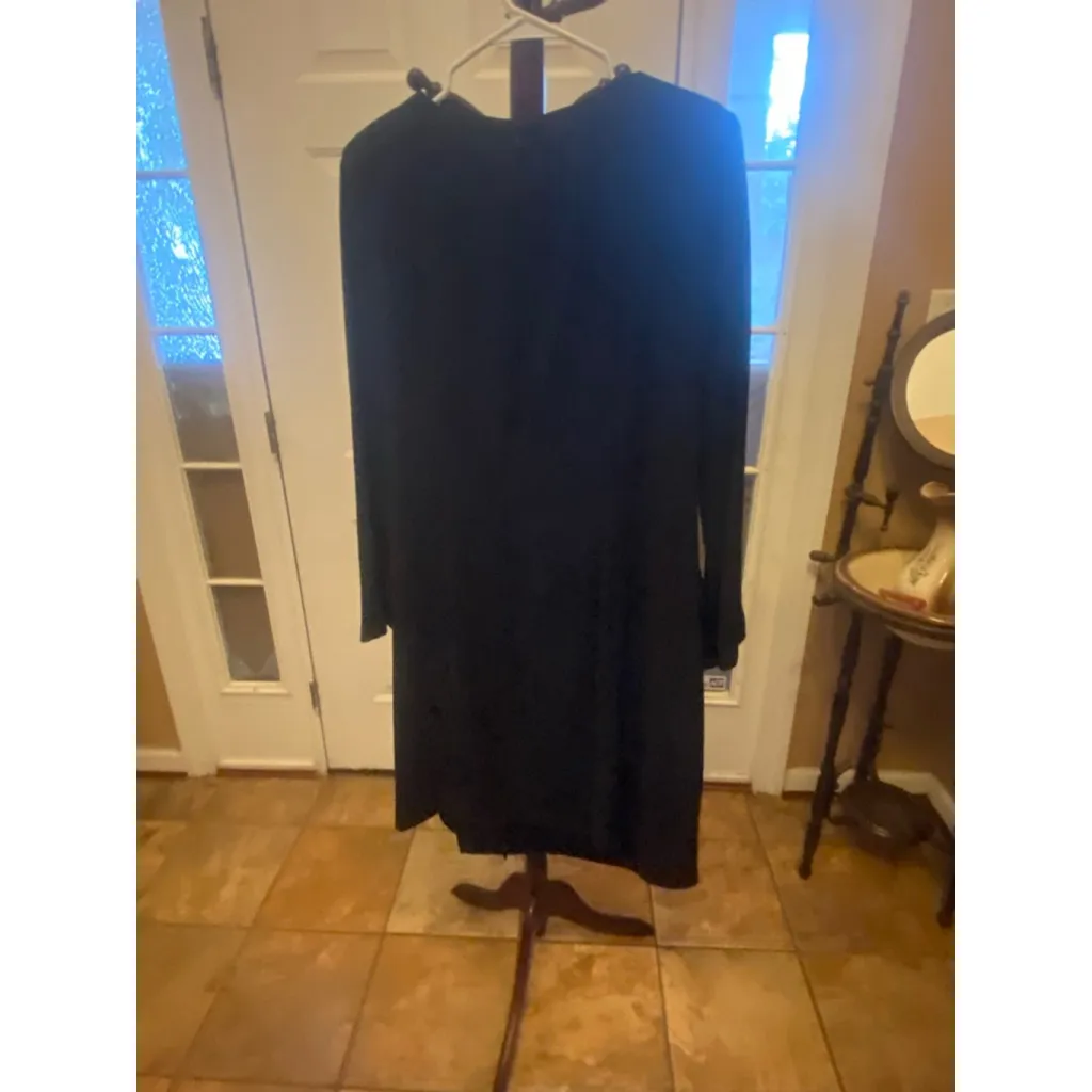 Women's Alex Marie Long Sleeve Dress Black 16W - Image 8