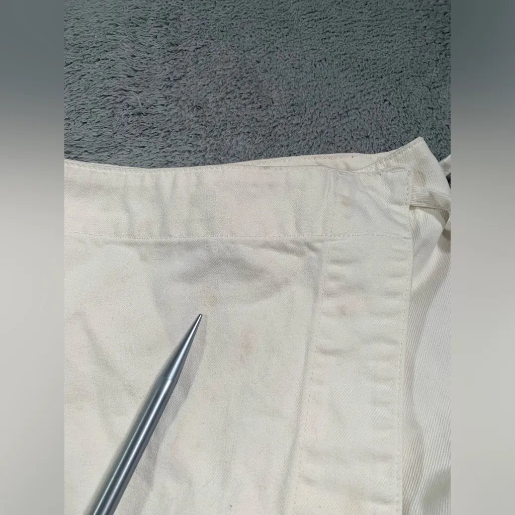 Free people we the free White Frayed wrap skort 4 - Image 4