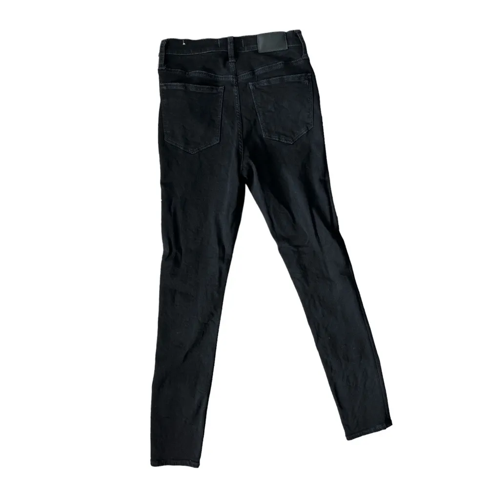 Madewell Roadtripper Skinny Jeans in Bennett Black Wash | 25 - Image 4