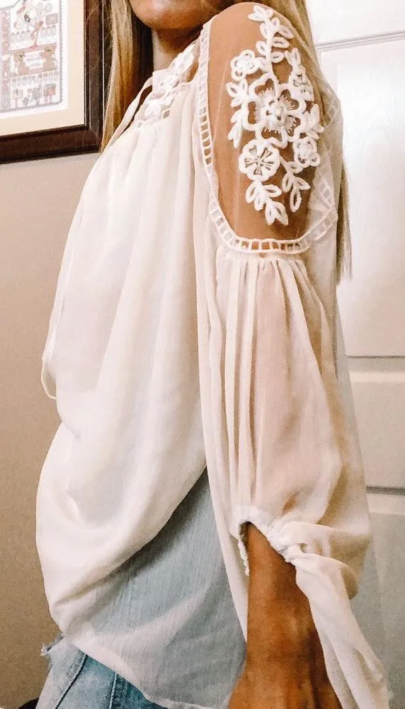 Hayden White Blouse - Image 3