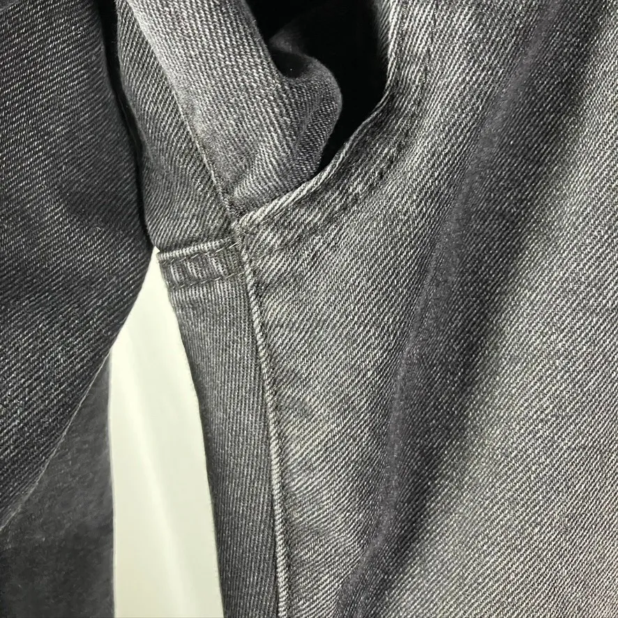 Princess Polly Women's Jeans Black Wash High Rise Flare‎ Denim Size 4 - Image 8