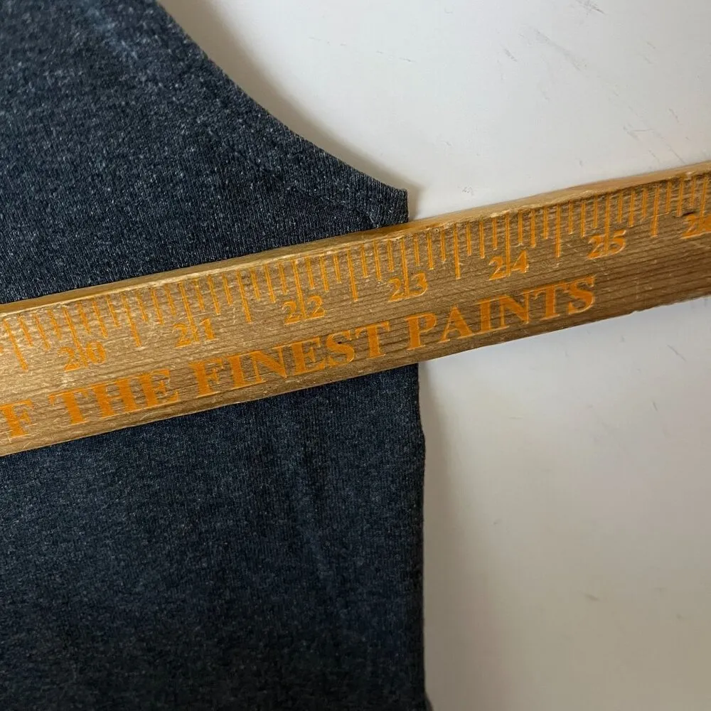 Vintage Y2K Harley Davidson Open Road Brotherhood Muscle Shirt Gray XL Tank Top - Image 9