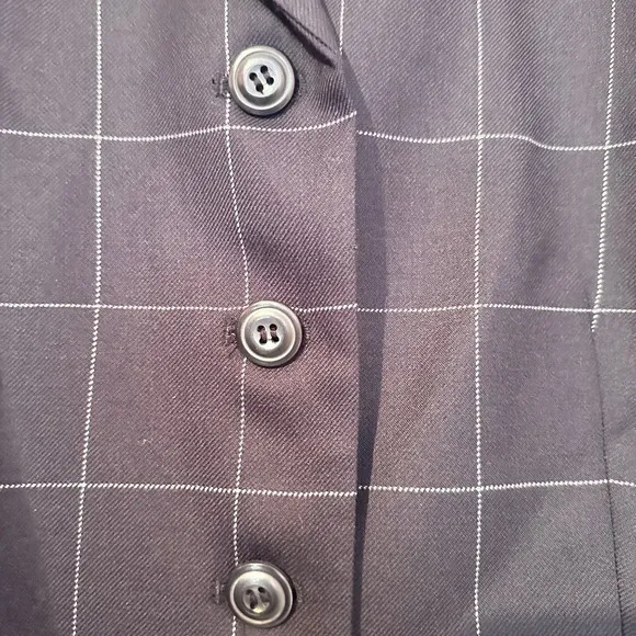 Pendleton  Wool Plaid Blazer Size 12P - Image 8
