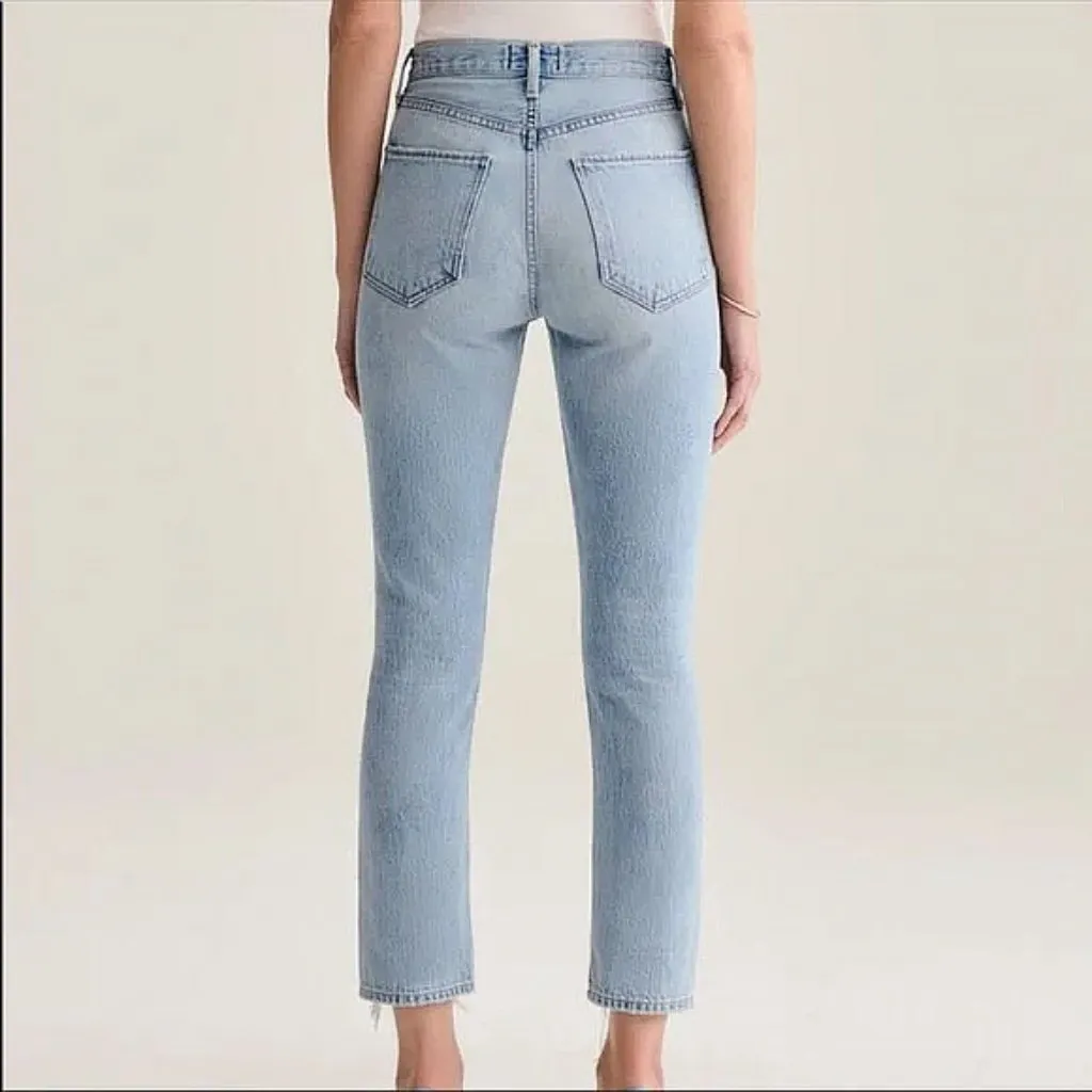 Agolde Riley Straight Jeans - Image 3