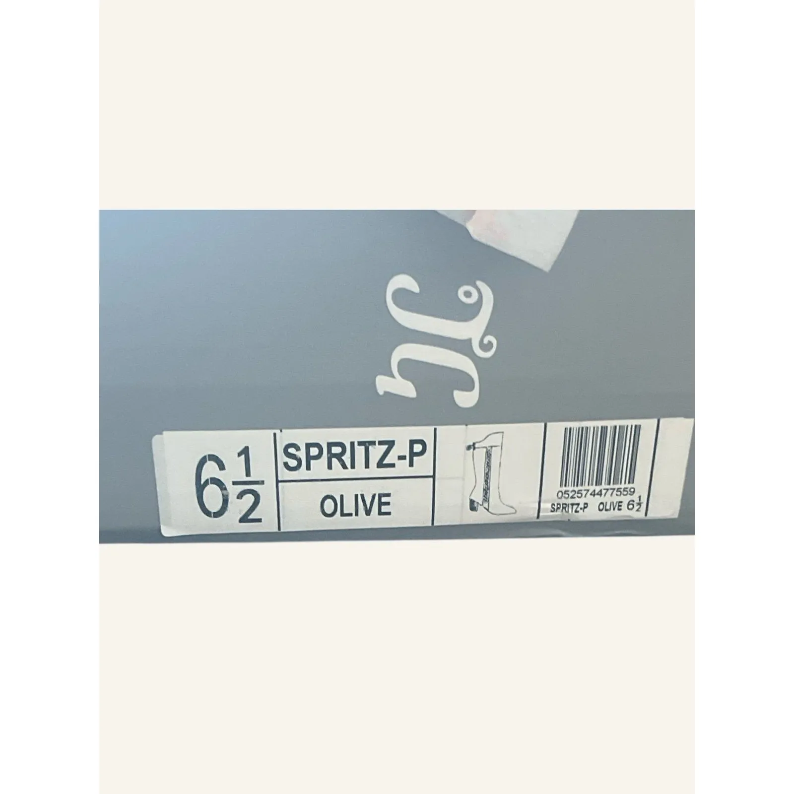 Journee Collection Women Olive Spritz Over Knee Lace Up Boots Shoe Size 6.5 New - Image 7