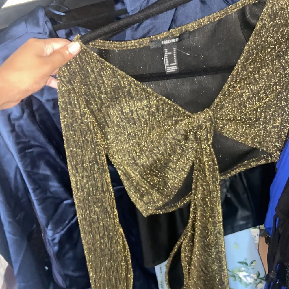 Forever 21 glitter party cut out dress - Image 5