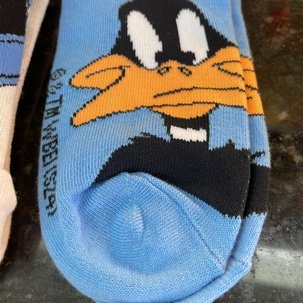 Looney Tunes set of 5 Socks MARVIN THE MARTIAN, SYLVESTER & DAFFY DUCK - Image 2