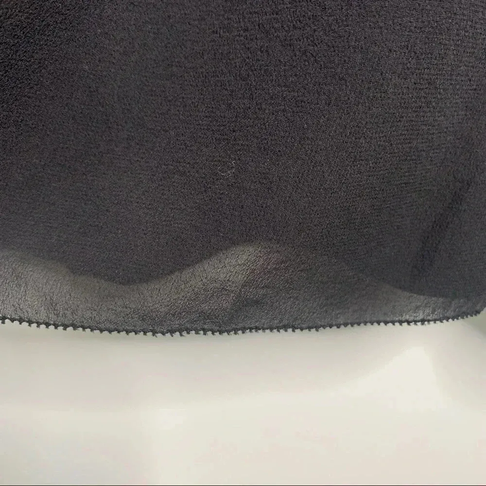 Vivienne Tam Black 100% Silk Dress Size 4 - Image 7