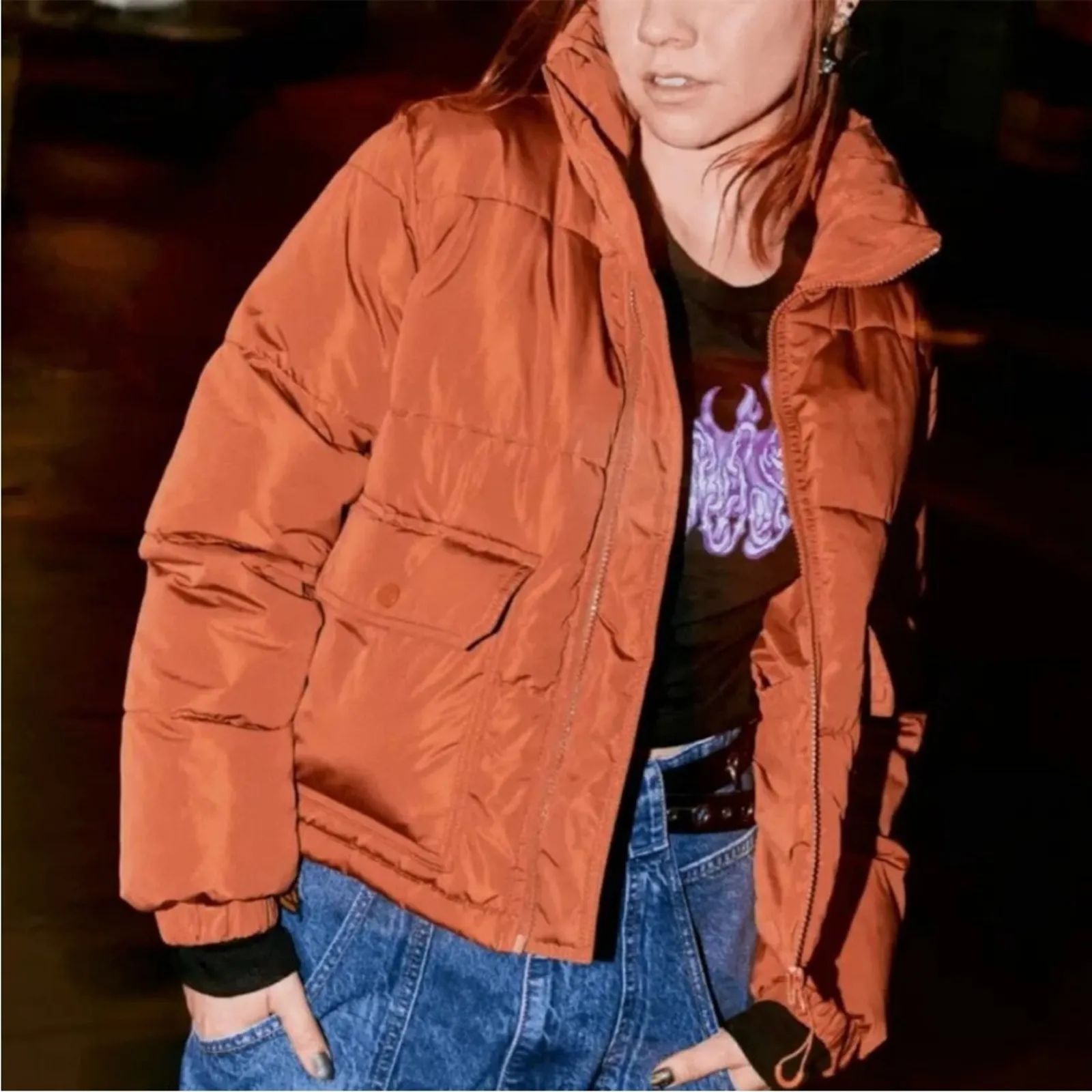 Vans MTE Aubrey Primaloft Puffer winter Jacket XS 4-6 NEW - Image 2