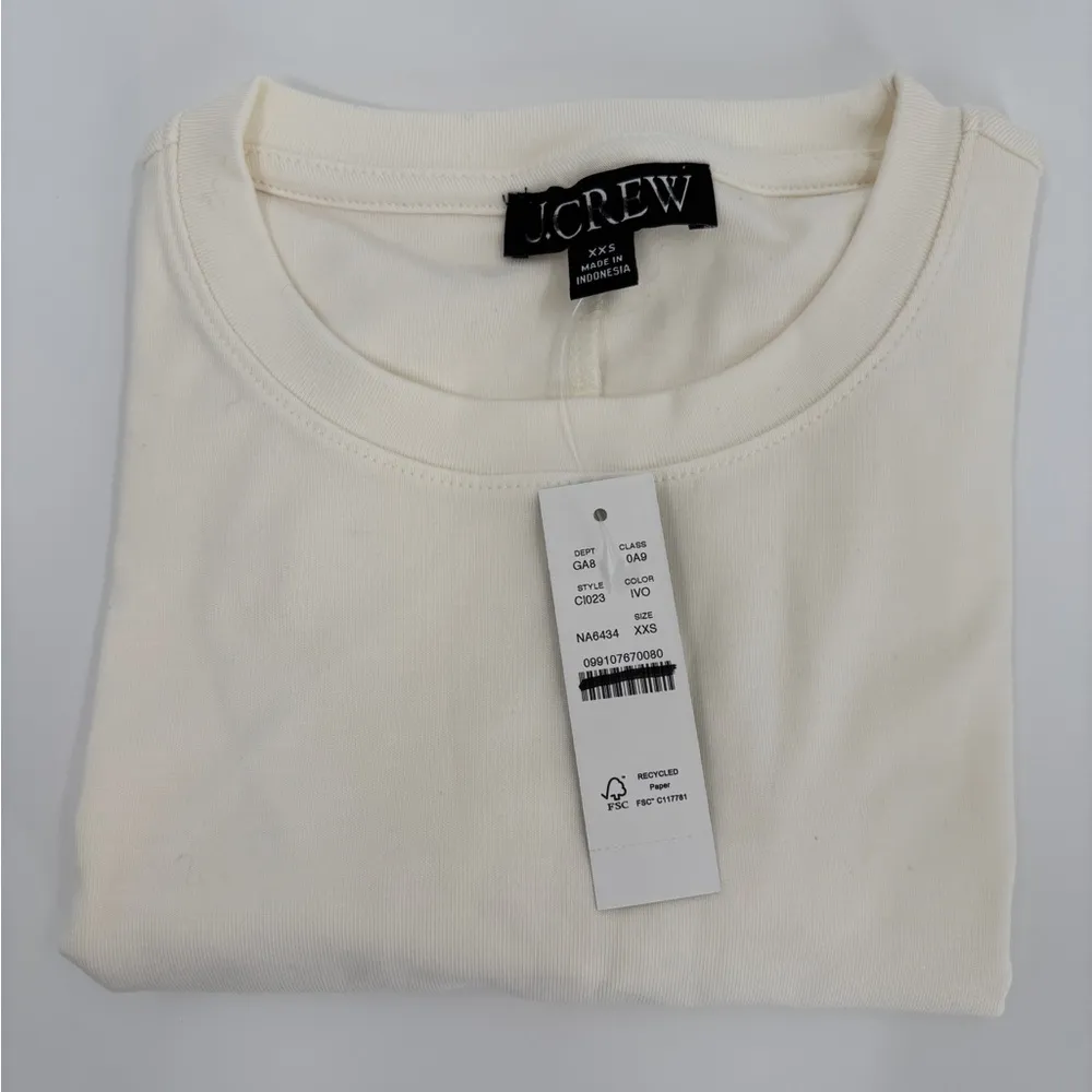 J.Crew  Refined rib elbow-sleeve T-shirt - Image 4