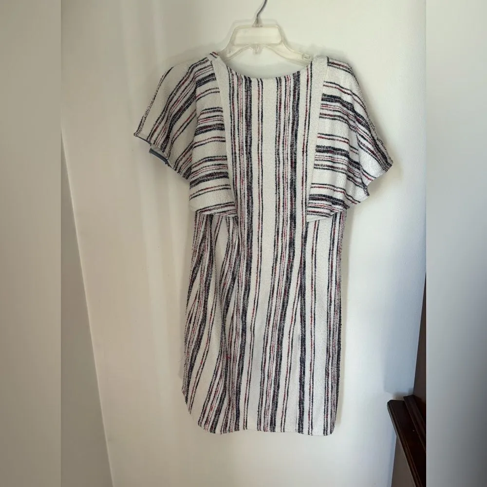 Anthropologie Akemi + Kin Jovanie ruffle tunic dress S 59% cotton - Image 9