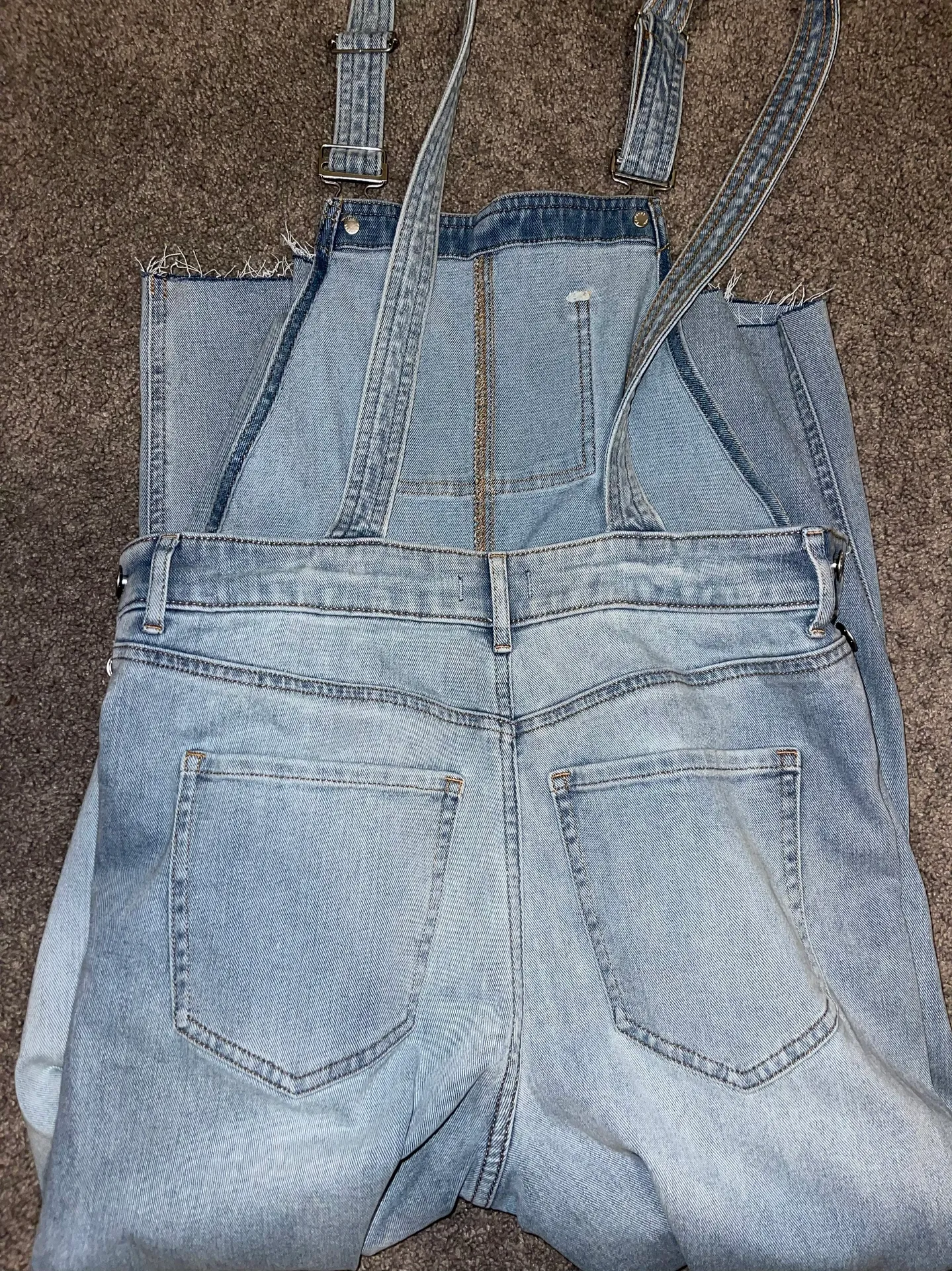 Light Blue Overall Jeans - Image 2