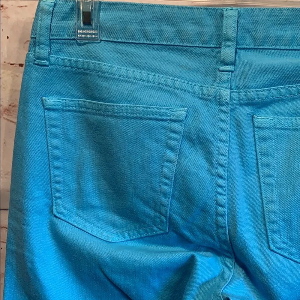J. Crew cropped matchstick jeans sz 26 Scuba blue - Image 8