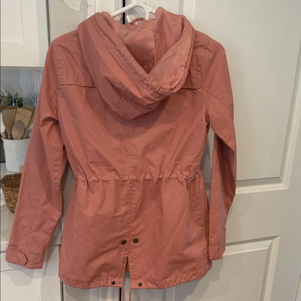 Ambiance Outerwear Anorak Jacket Pink Size M - Image 4