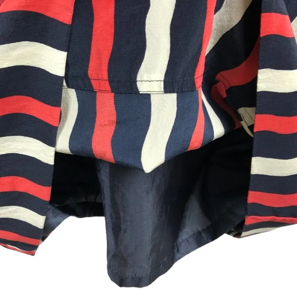 Marc Jacobs Vertical Wavy Stripes 100% Silk Dress Size XS - Image 9