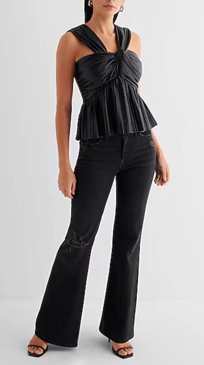 Black Leather Top  - Image 3