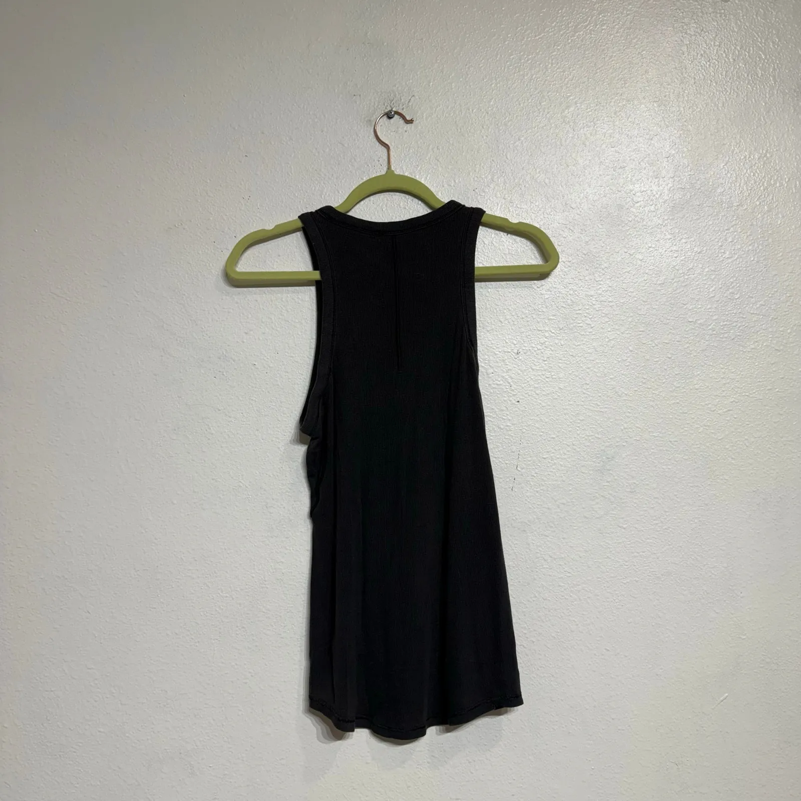 Lululemon Black Hold Tight Ribbed Racerback Tank Sz S - Image 9