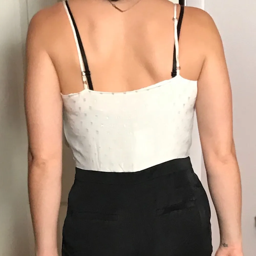 Loft Jumpsuit Adjustable Spaghetti Straps Sz 2P - Image 3