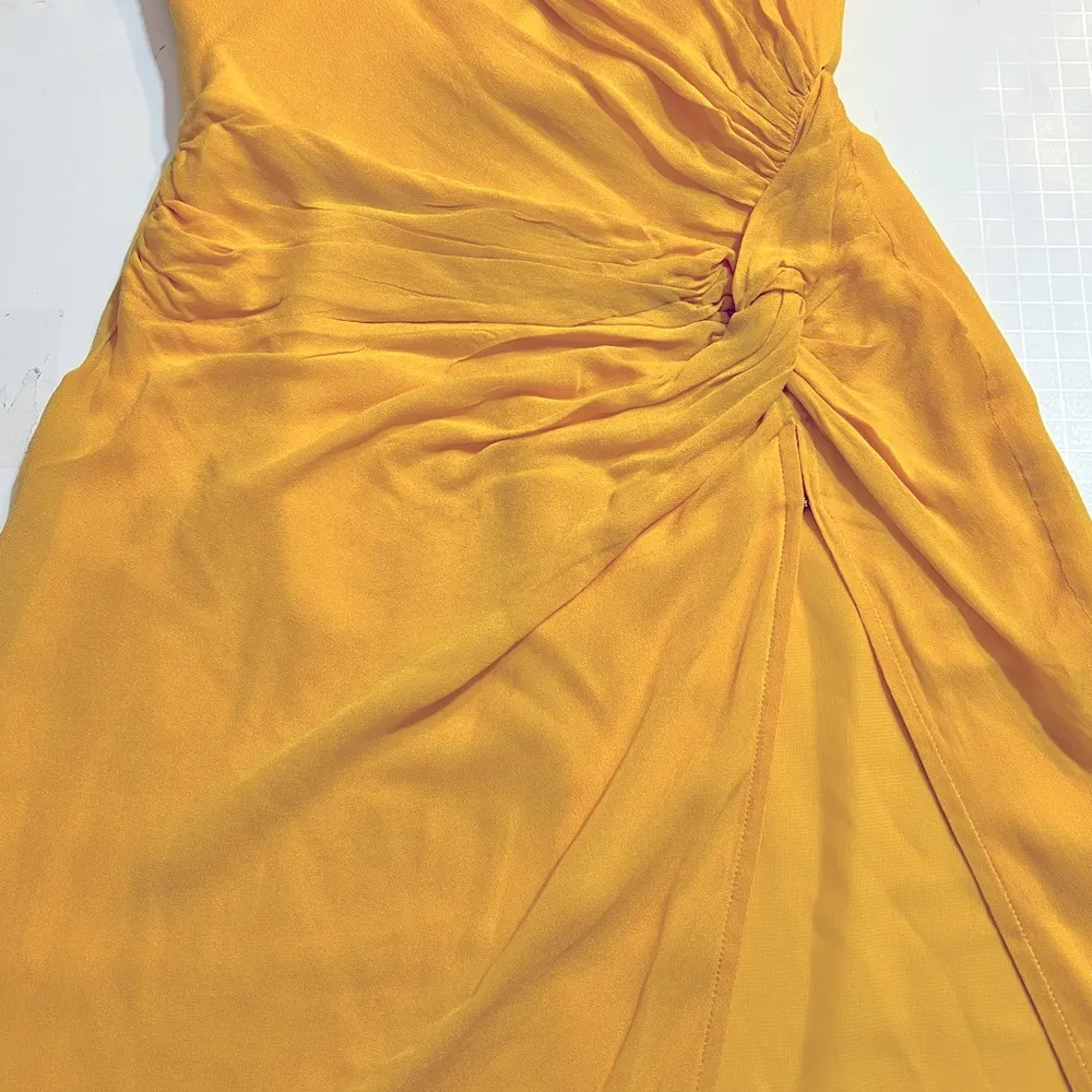 NWT SAU LEE Helene Dress in Canary Yellow, size US 0 - Image 6