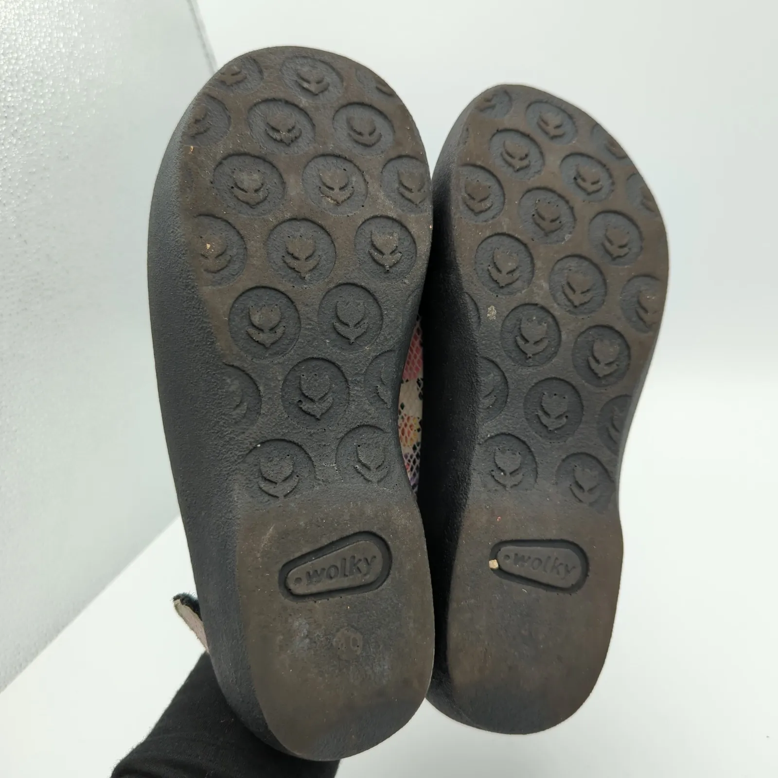 Wolky Jewel Sandals Womens 9 40 Floral Slingback Platform Casual Comfort Shoes Black - Image 7