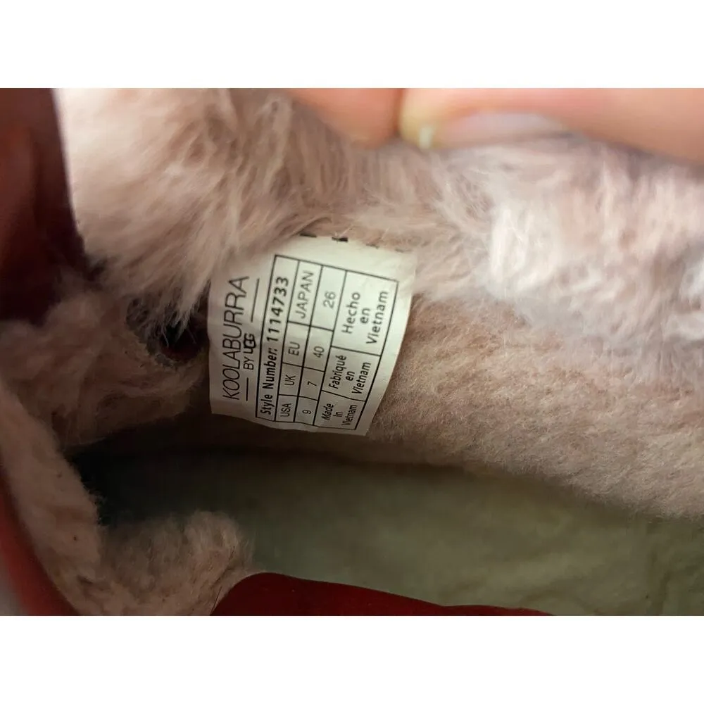 Koolaburra Ugg Women's lace-up Tynlee boot suede size 9 - Image 8