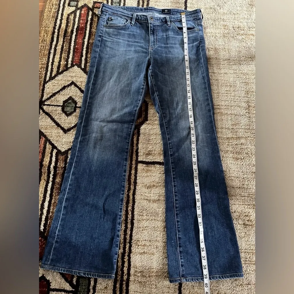 Adriano Goldschmied Bootcut Flare Mid Rise Jeans Womens Sz 32 Denim Made In USA - Image 3