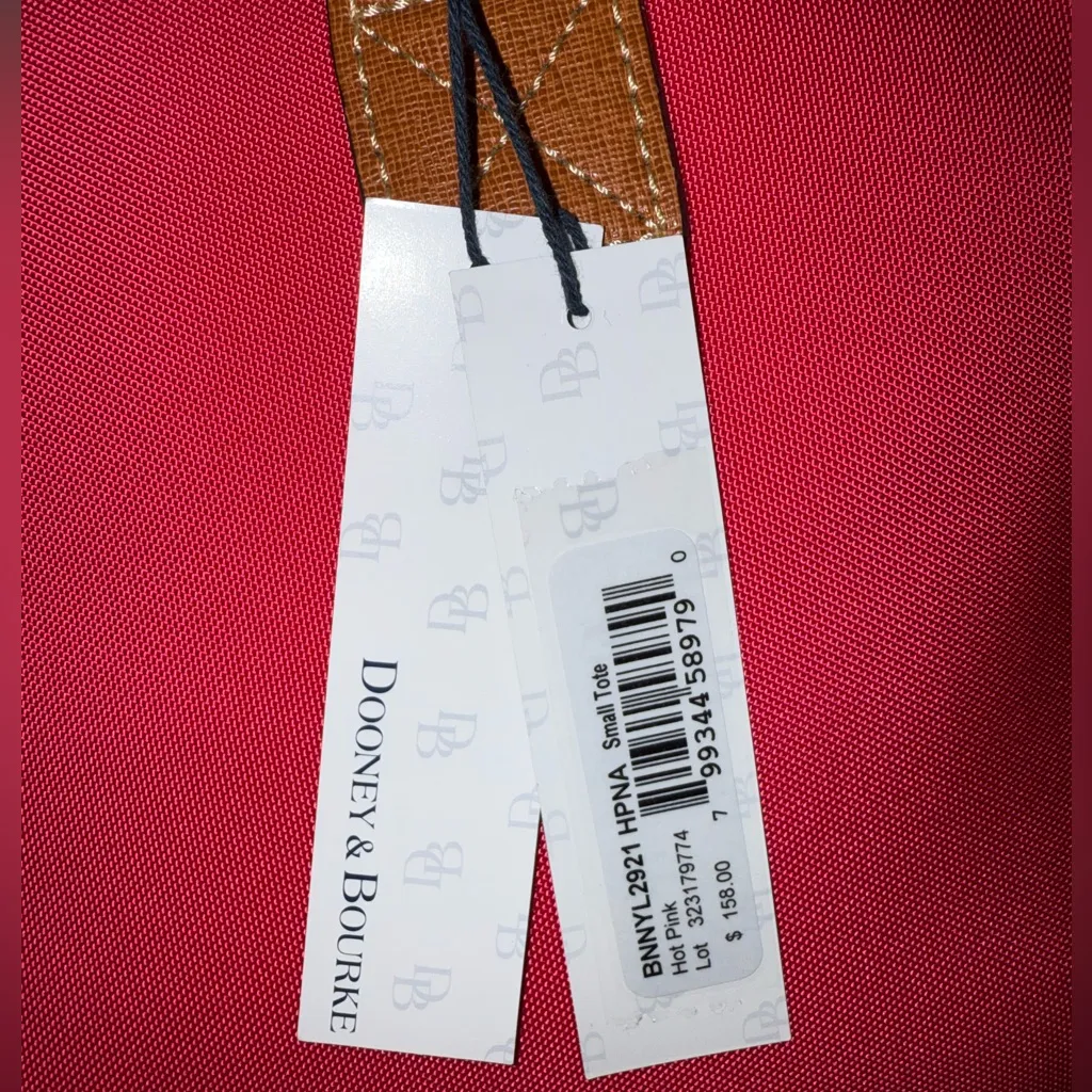 Dooney & Bourke Pink Handbag - Image 5
