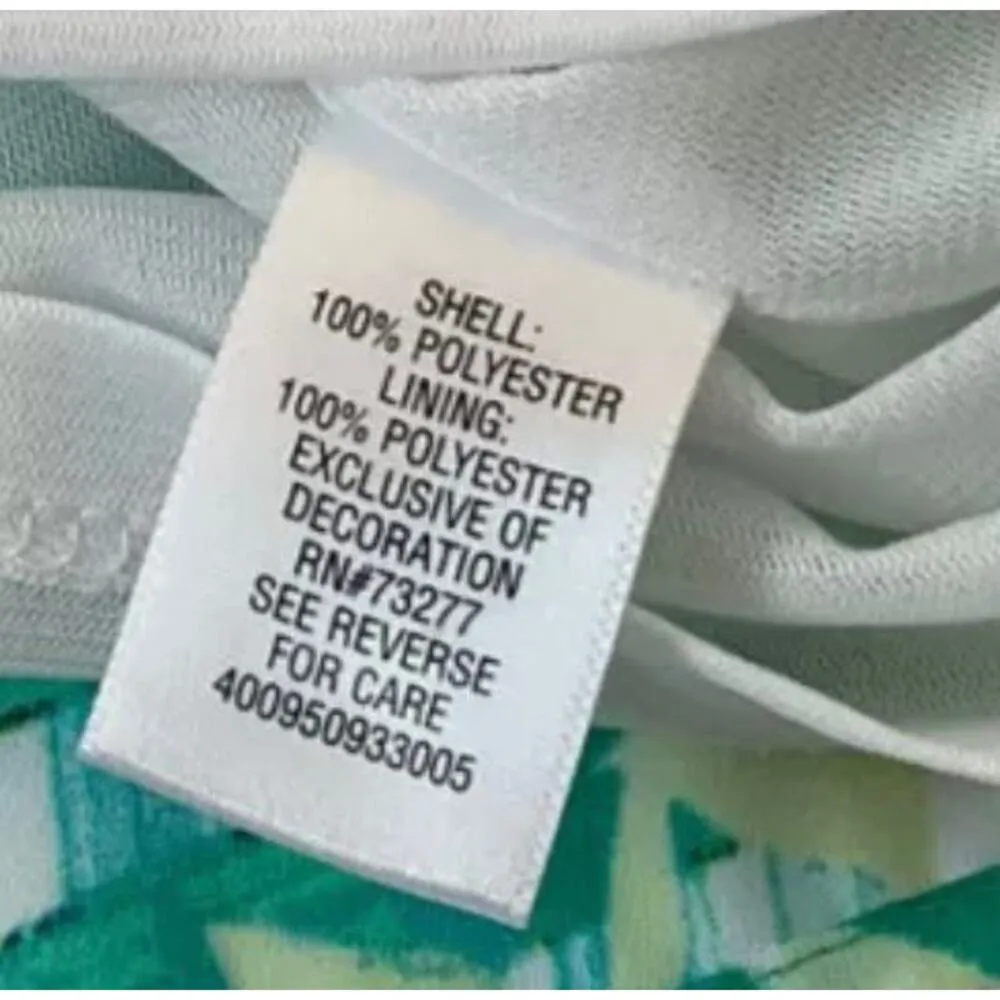 APT.9 Women's Size XL Green Summer Dress Spring Lightweight Tropical | #11 - Image 6