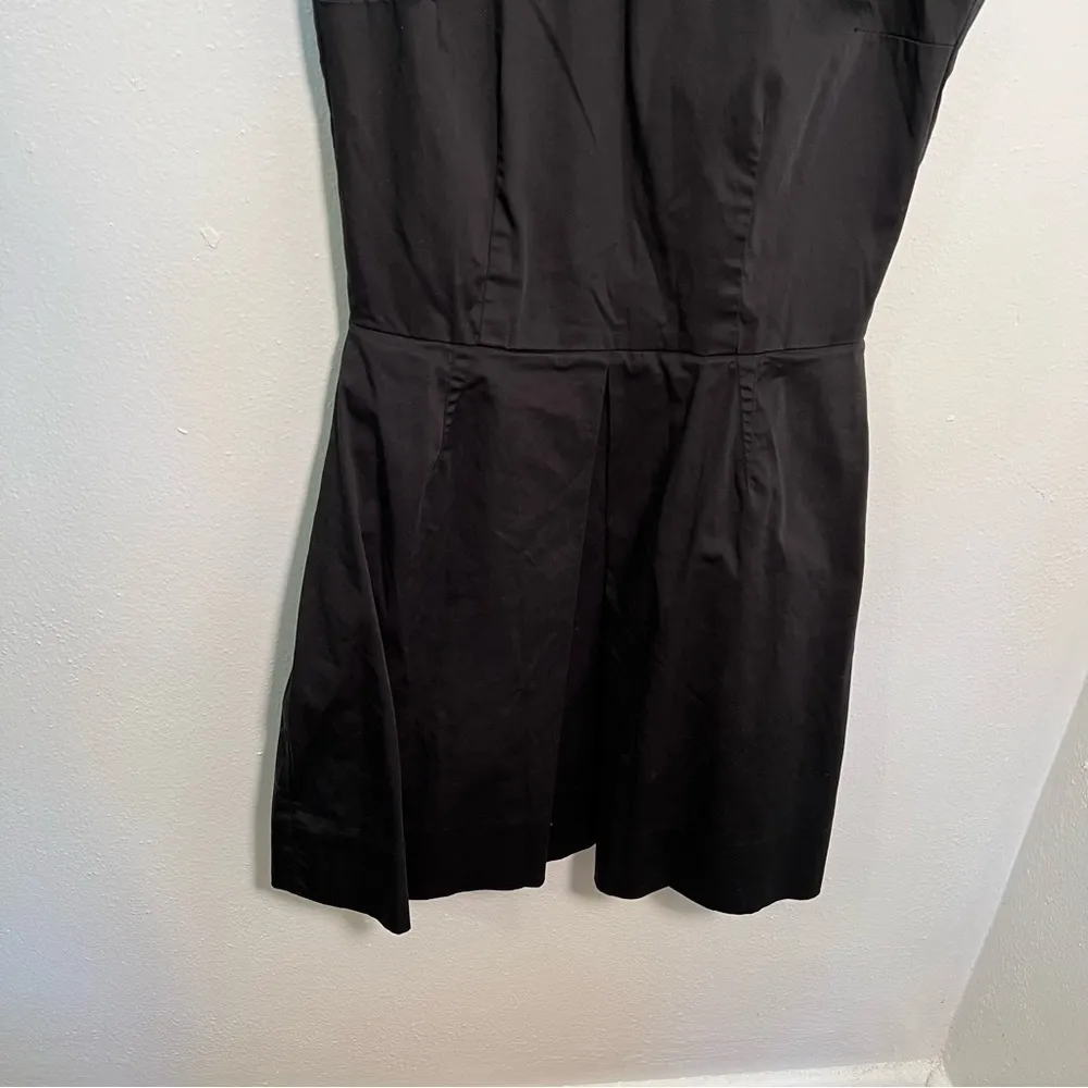 Gap  Sleeveless Fit & Flare Dress Black - Image 4