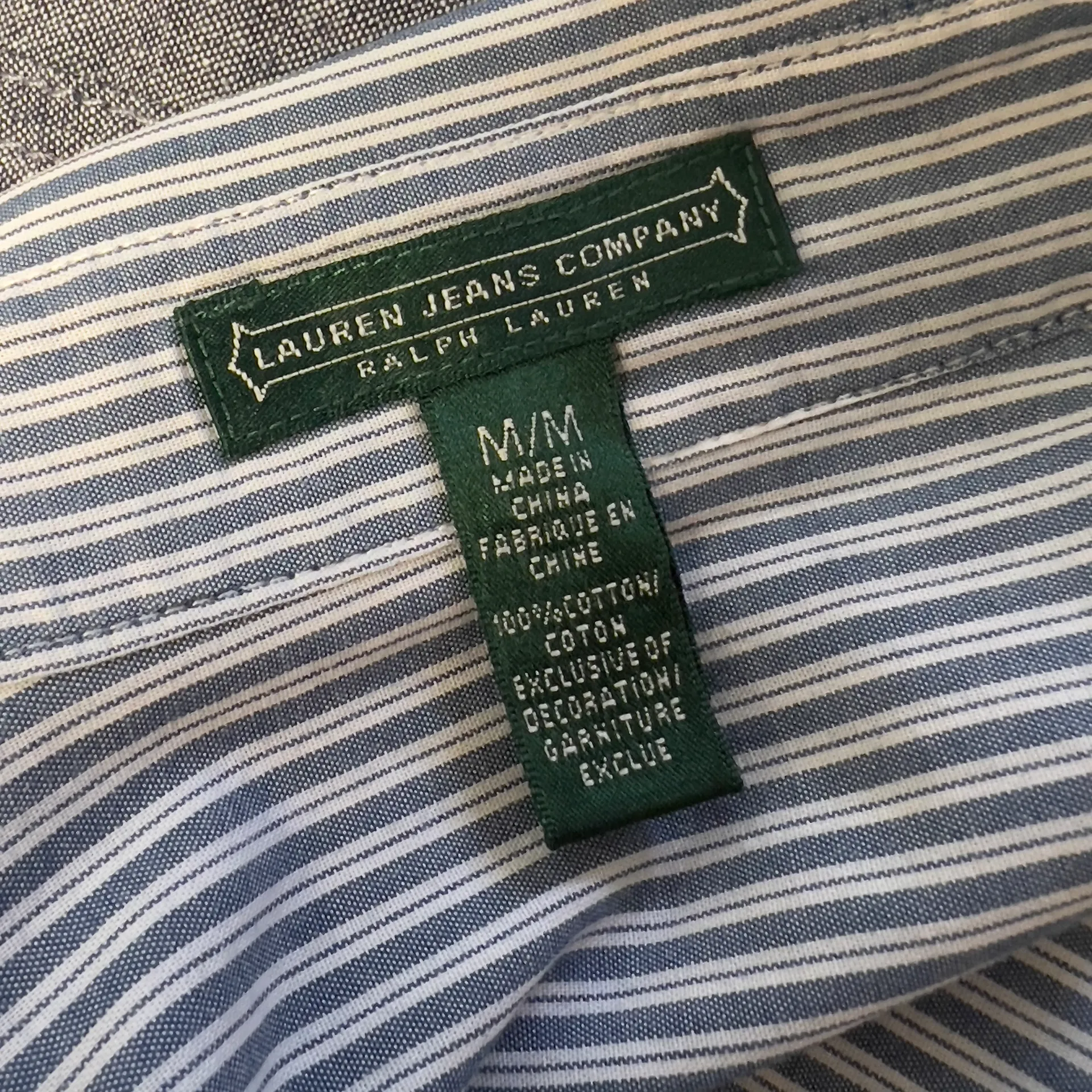 RL Striped Shirt Dress - Image 5