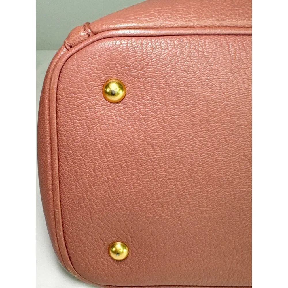 Miu Miu MADRAS Leather‎ Handbag - Image 5