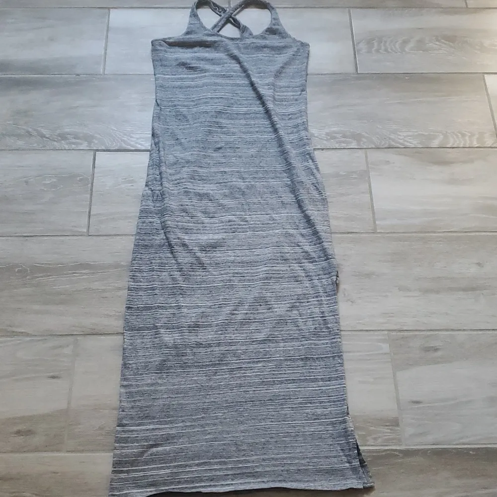 Loft Striped Racerback Maxi Dress with Side Slit - Image 8