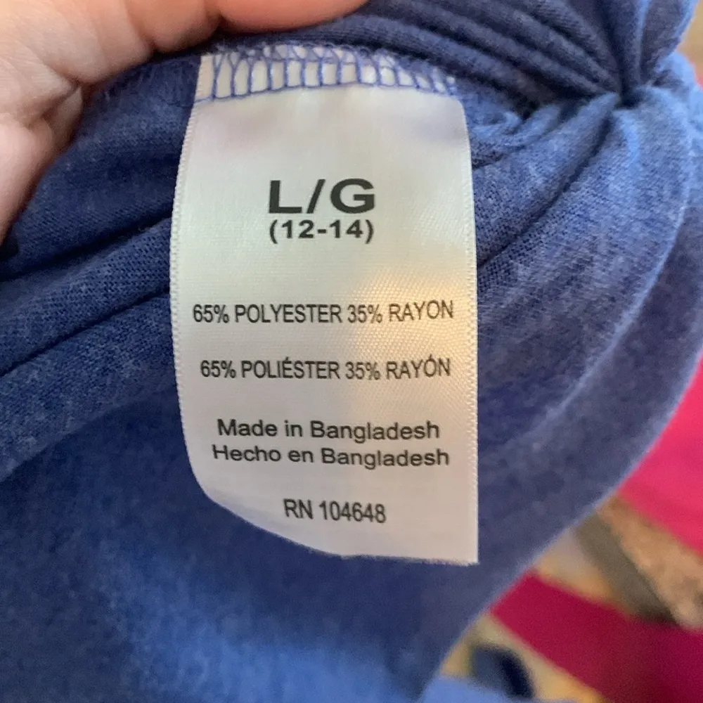 Russell Athletic Boise State Broncos Blue Front Knot Short Sleeve Shirt - Image 7