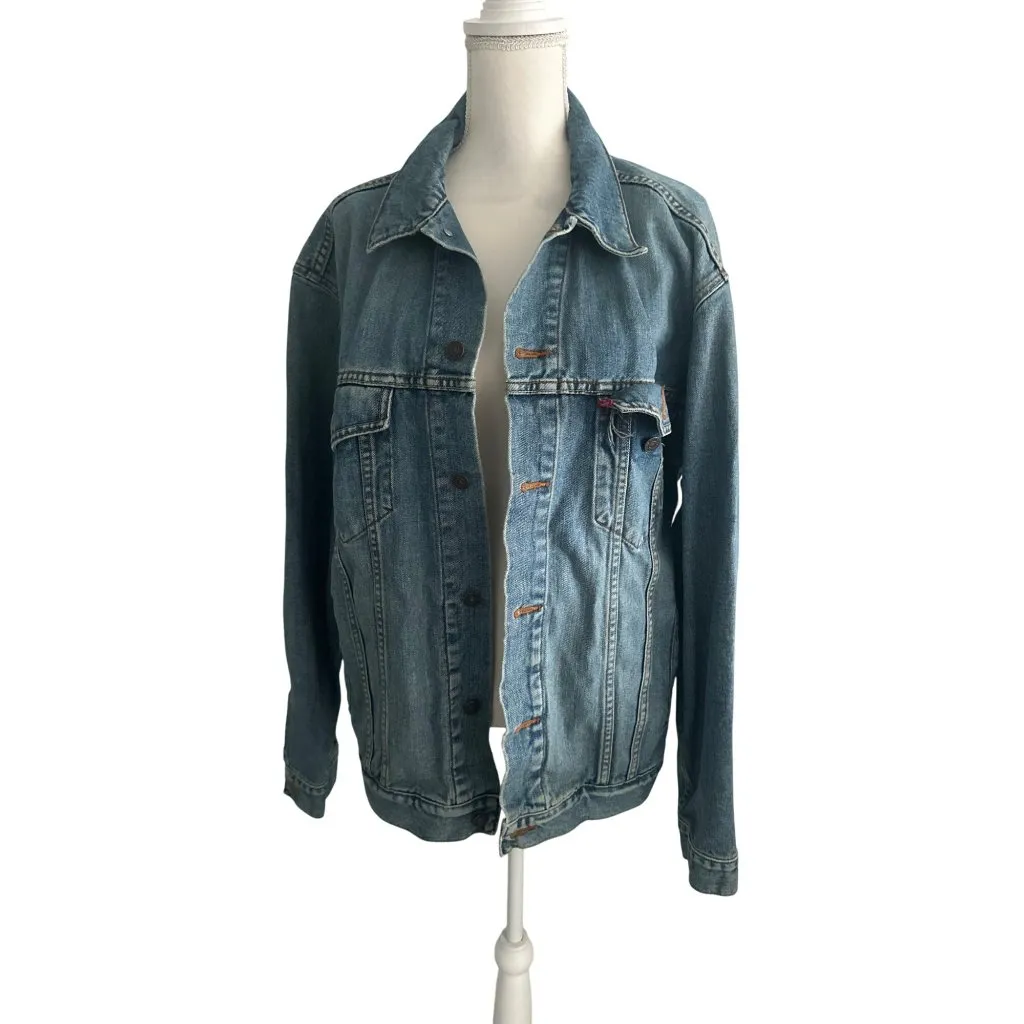 Levi's LEVI STRAUSS Women’s Denim Classic Jacket Size XL - Image 6