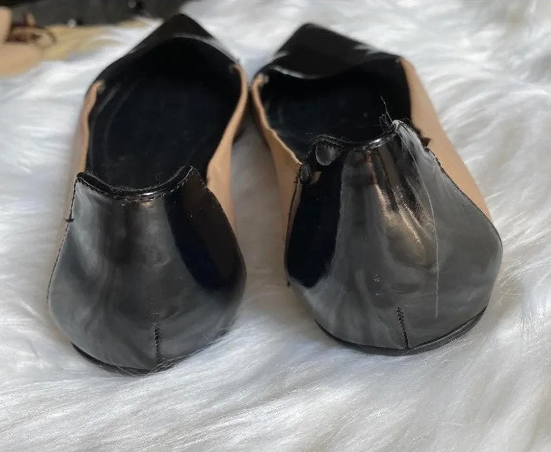 Dressy Flat Stylish slip-on features a patent heel and toe, soft tricot lining and a fully cushioned insole. - Image 3