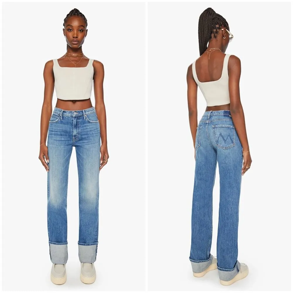 💕MOTHER SUPERIOR💕 The Duster Skimp Cuff ~ Horsin' Around 28 NWOT Blue - Image 5