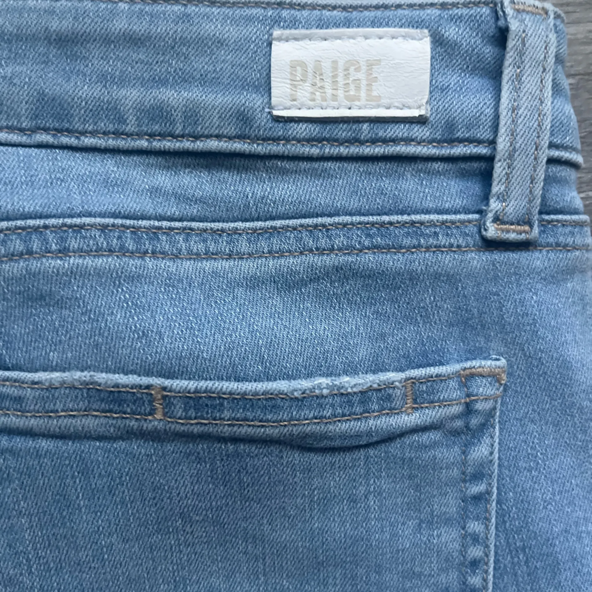 PAIGE Denim Light Blue Verdugo Ankle Skinny Stretch Jeans Size 29 Spring Classic - Image 4