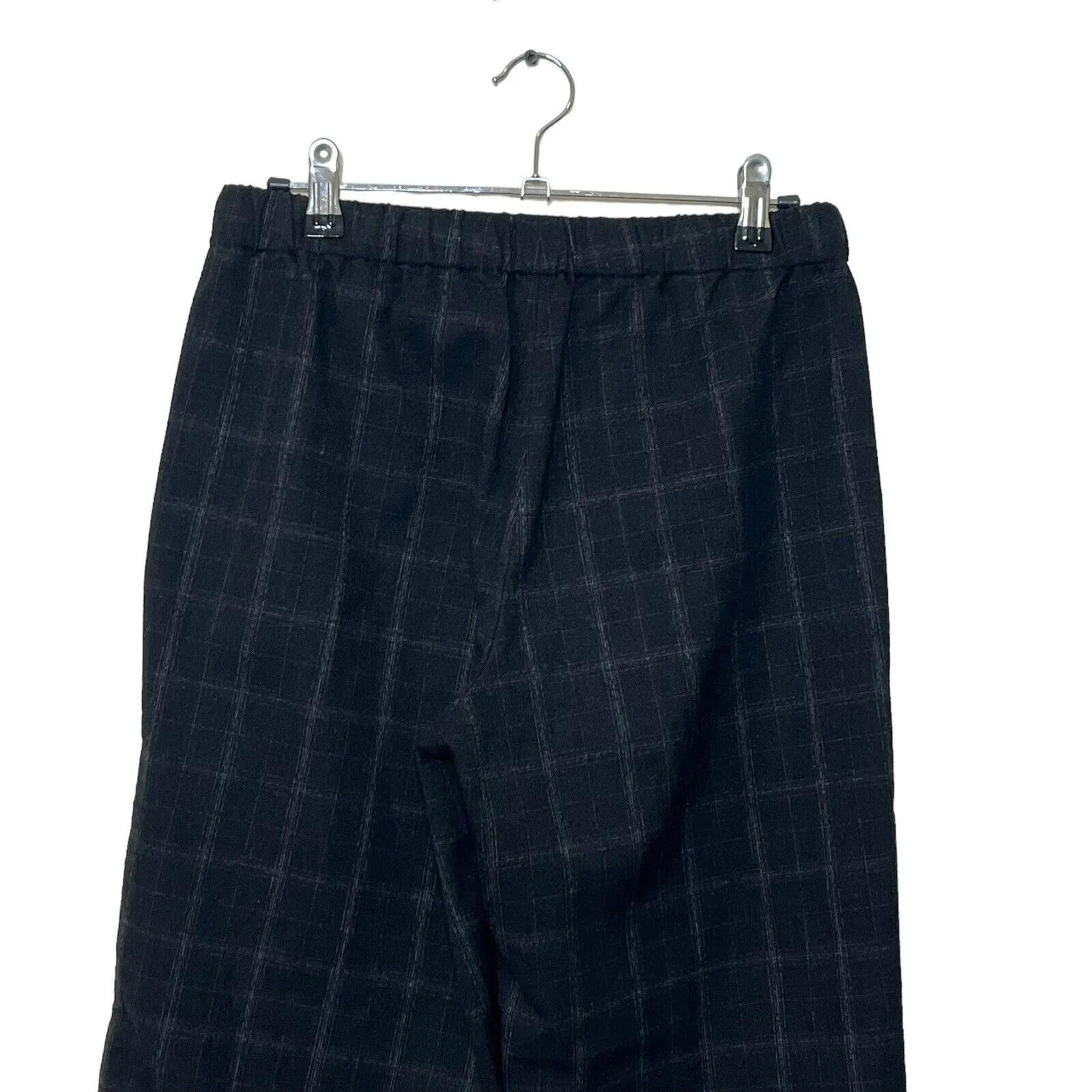 Aritzia The Group Babaton Jimmy Pants Women’s Small Black Grid Cropped Trousers - Image 6