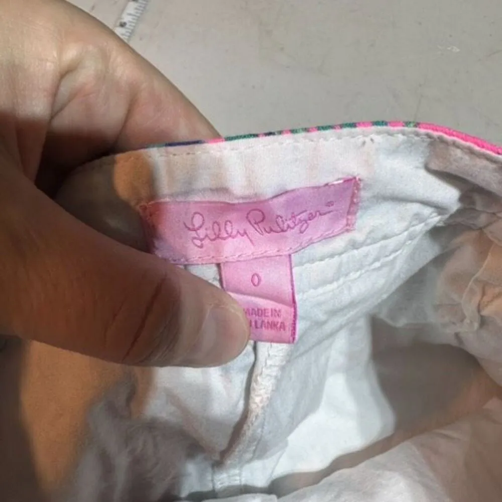Lilly Pulitzer Womens Scalloped Hem Lorelei Skort Pink Sunset Coco Breeze Size 0 - Image 9