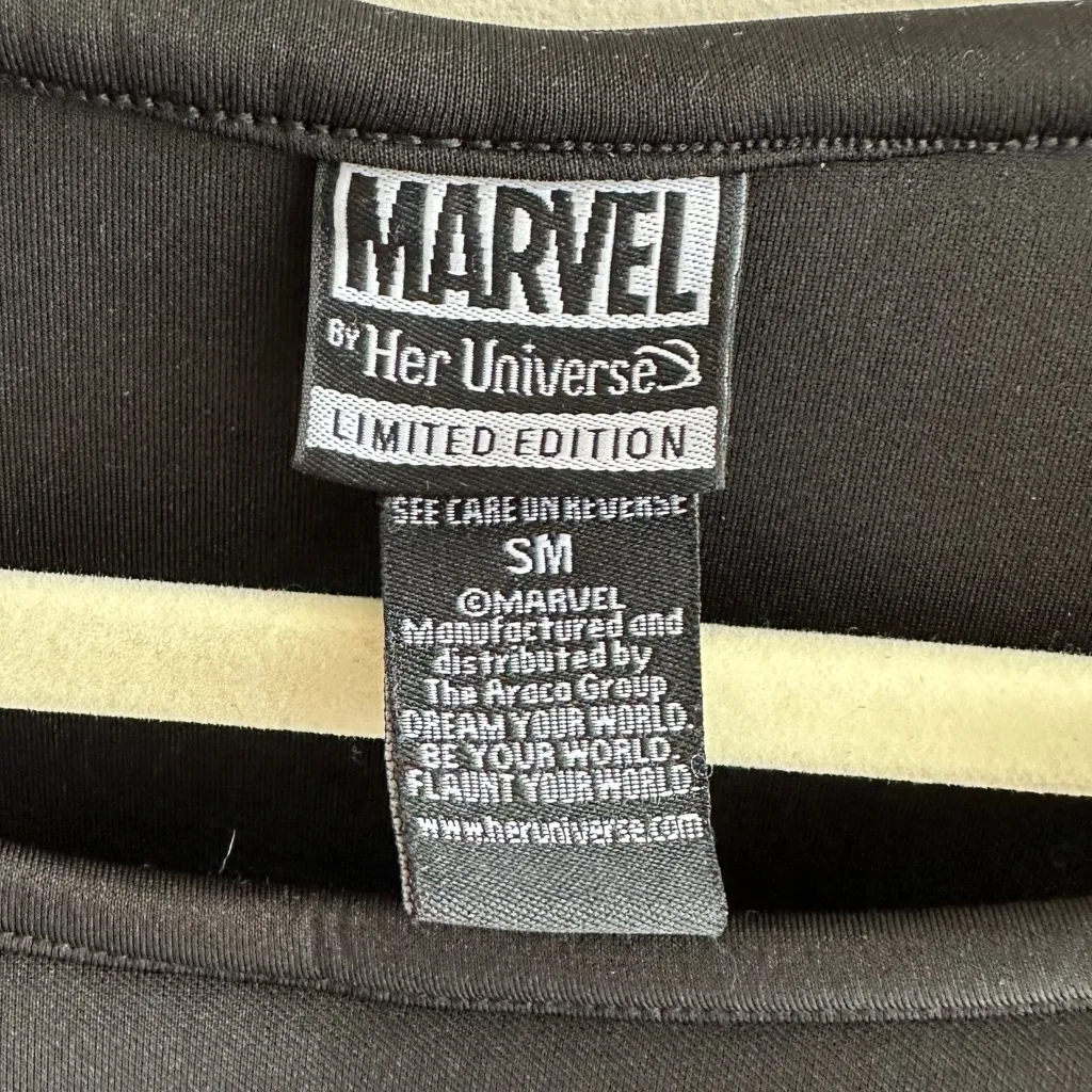 Marvel By Her Universe Black Widow Dress, Red and Black Dress, Size SM - Image 11