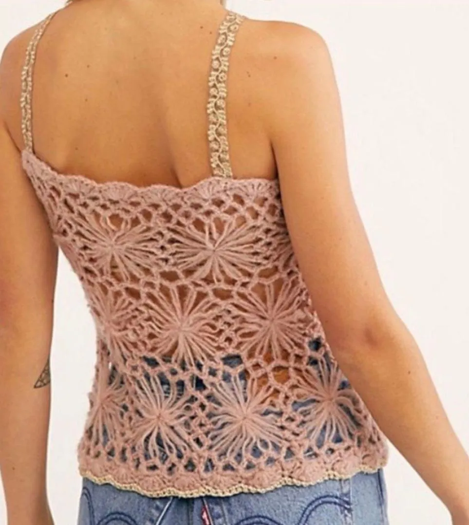 Rose Garden Knit Tank Top - Image 2