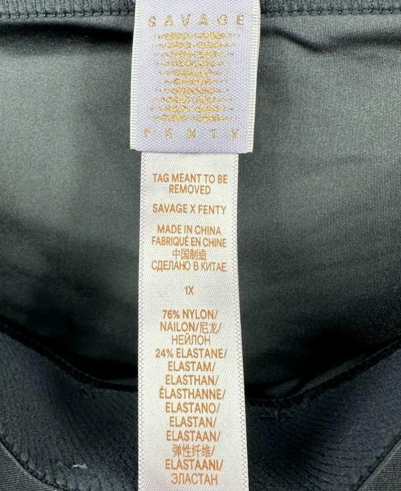 Savage X Fenty by Rihanna | NWT | 1X | Black Ink Forever Savage Hi-Waist Legging - Image 7