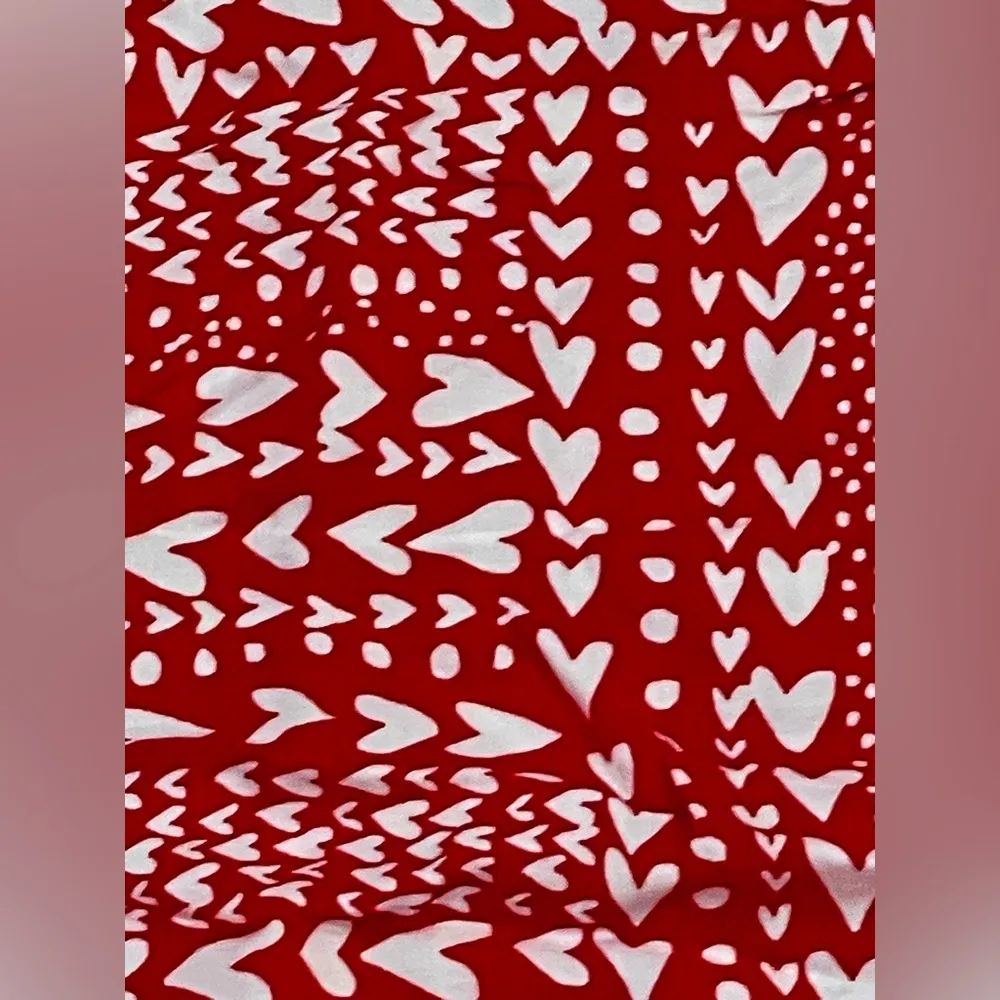 Red/White Heart Kimono Robe - One Size - NWT - Valentine’s Day - Image 7