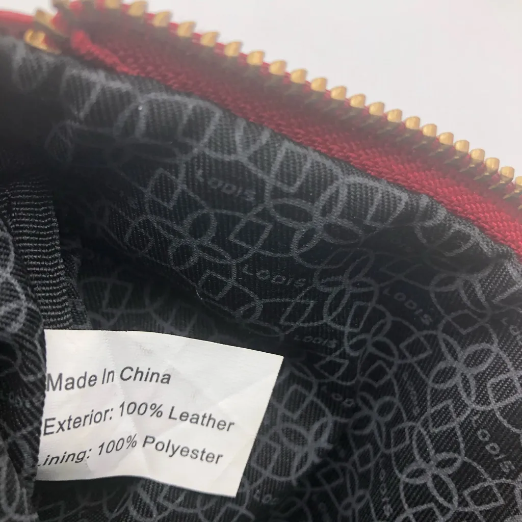 LODIS Wristlet. Red - Image 6