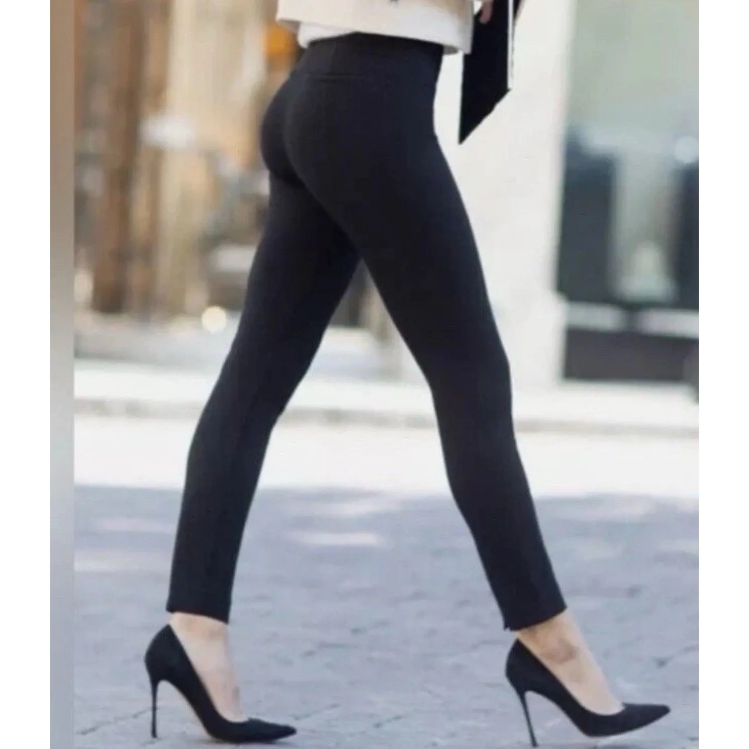 Spanx The Perfect Pants Womens 2X Ankle Back Seam Pull On Shapewear Stretch - Image 3